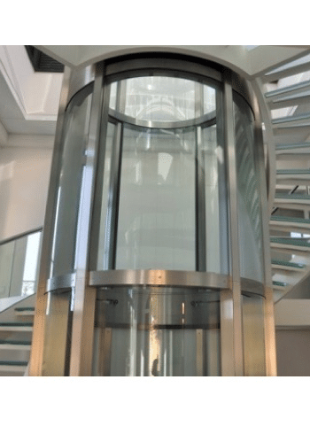 Circular Glass Lifts Made By Gbh Design, Round Glass Elevator